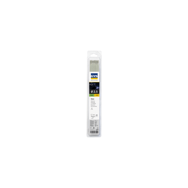 30 ELECTRODES 316L INOX Ø2, - BLISTER | Mougenot & Fils